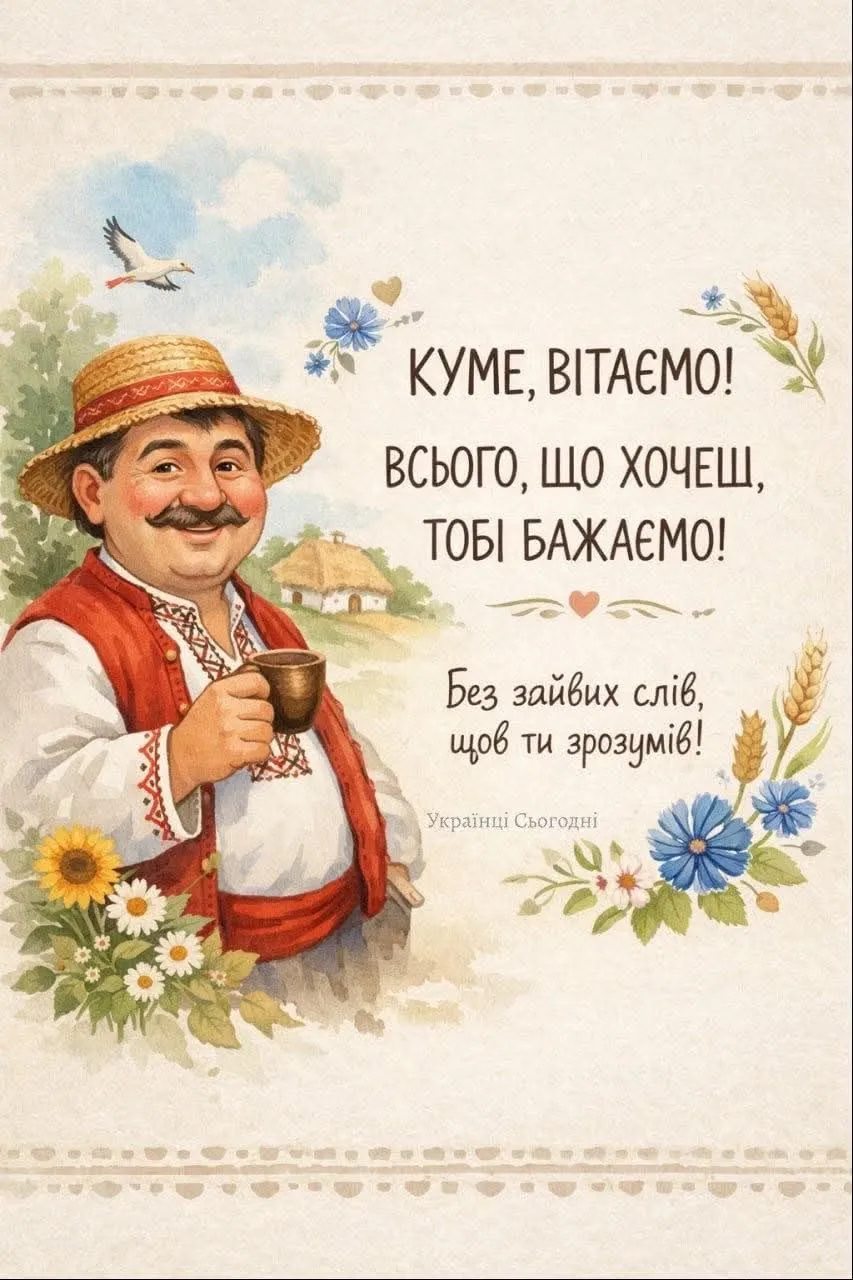 Привітальна картинка для чоловіка - з побажаннями удачі у справах, для приємного моменту Привітальна картинка для чоловіка - з побажаннями удачі у справах, для приємного моменту